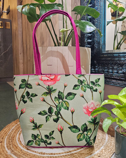 Big Rose Pink Tote