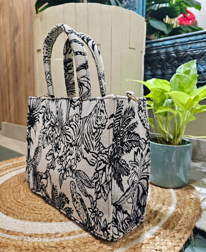 Animal Print Mini tote