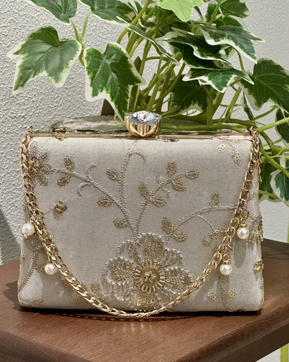 Gold Green Dual Royelle Bag