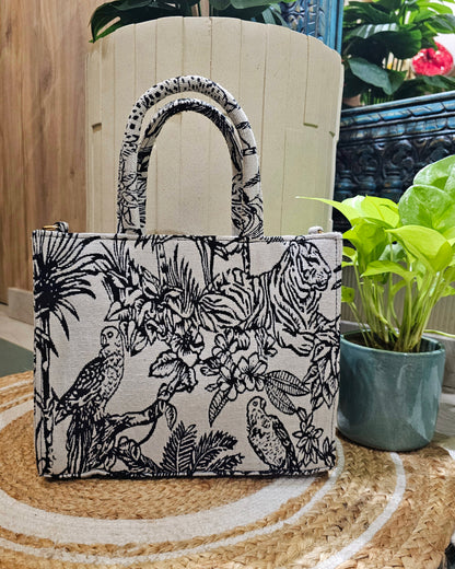 Animal Print Mini tote