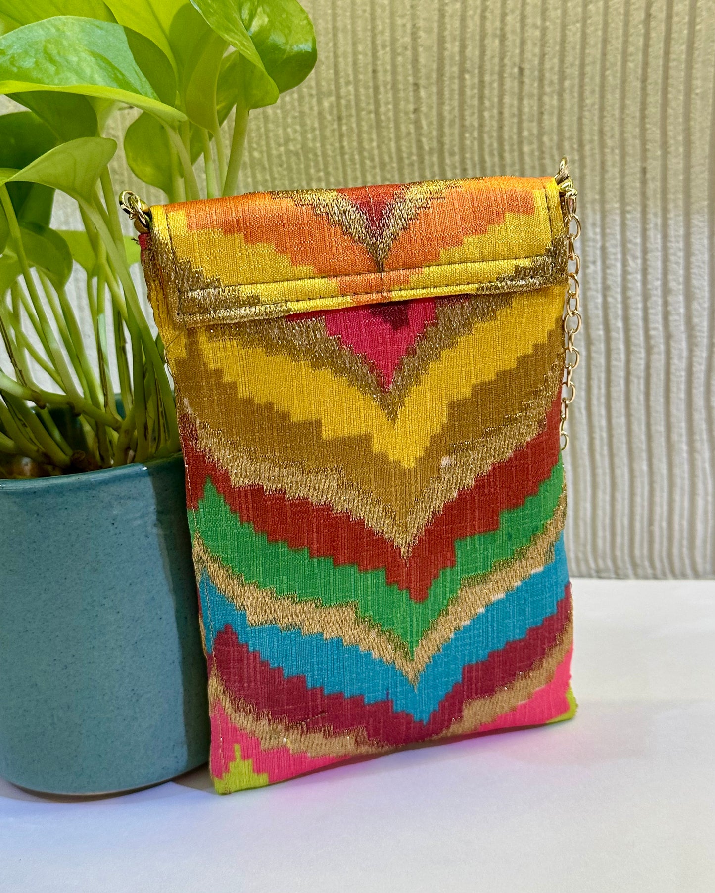Multicoloured Mobile Pouch