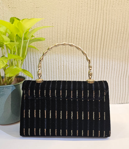 Mini Bags-black Velvet