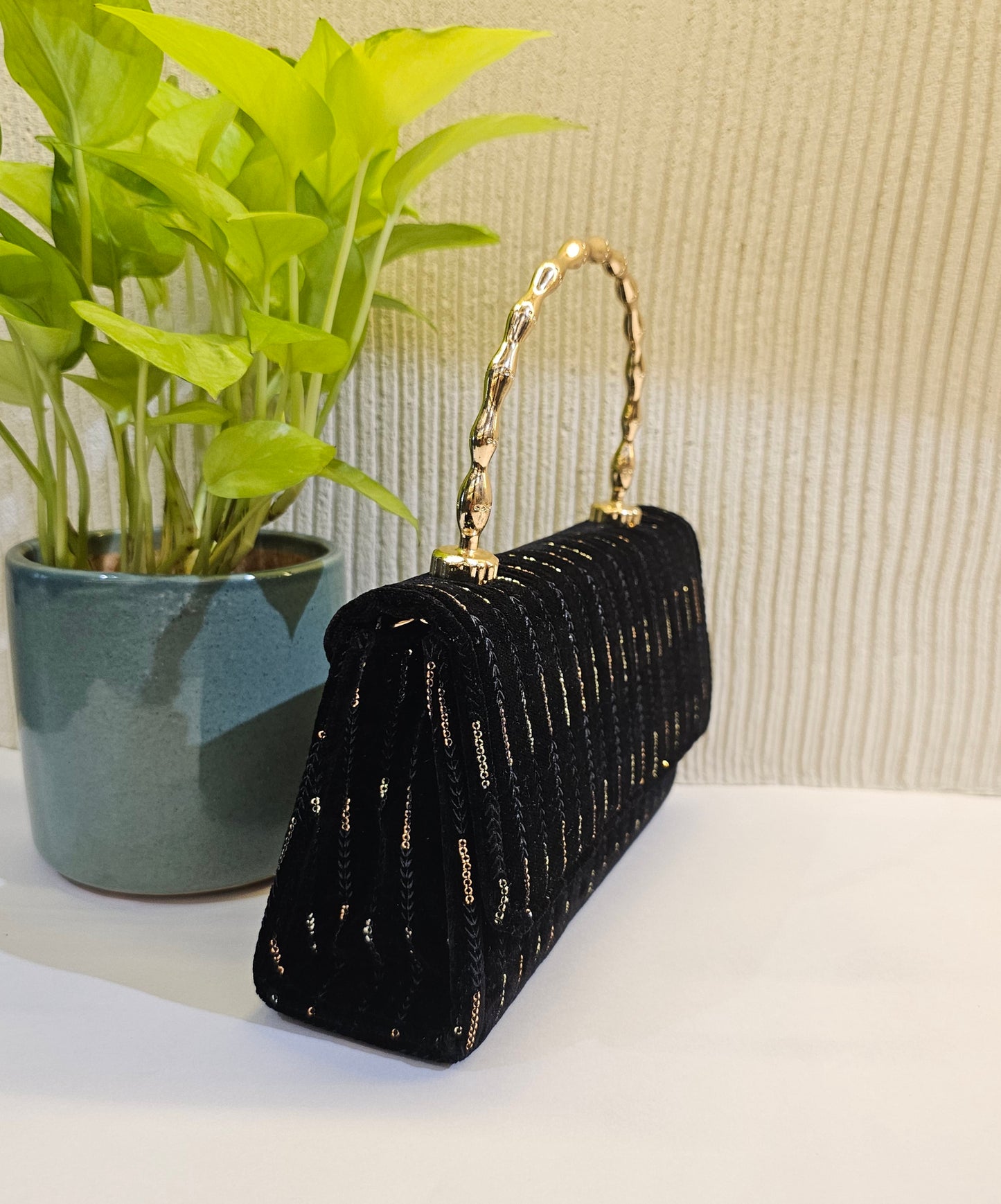 Mini Bags-black Velvet