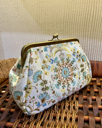 white-multi Satchels