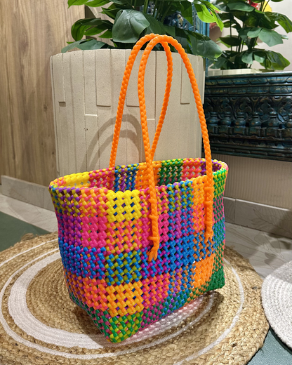 Small multicoloured Emily bag