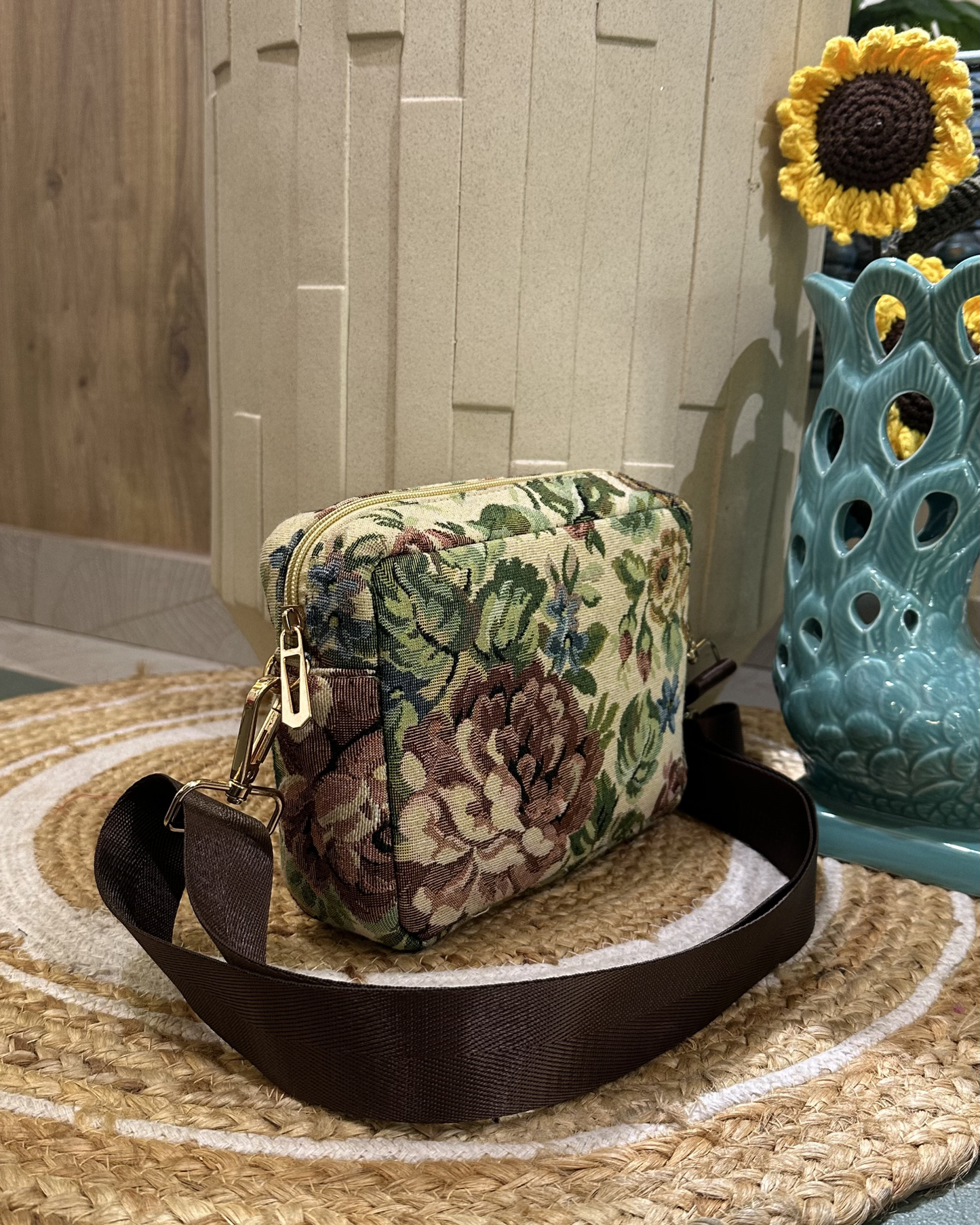 Floral Crosssbody Bag