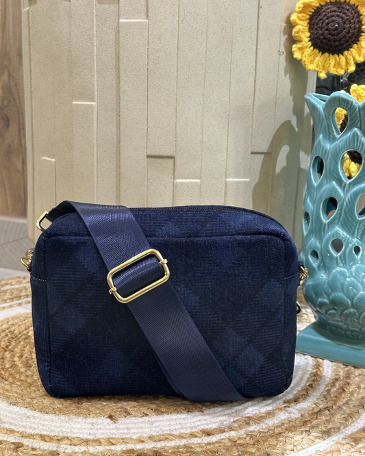 Denim Crossbody Bag