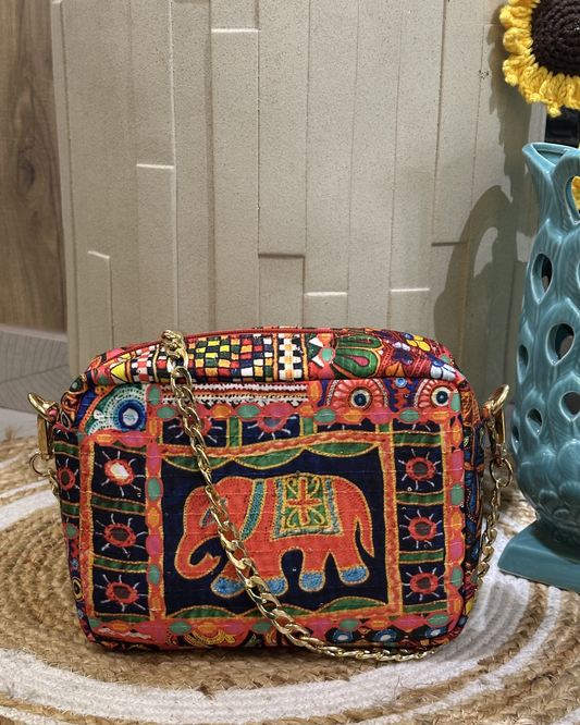 Ethnic Printed Crossbody