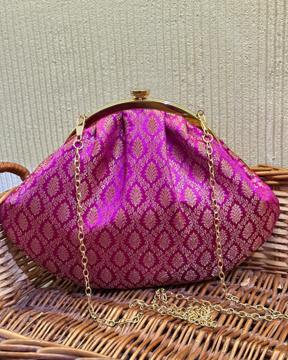 Majenta Half Moon Bag